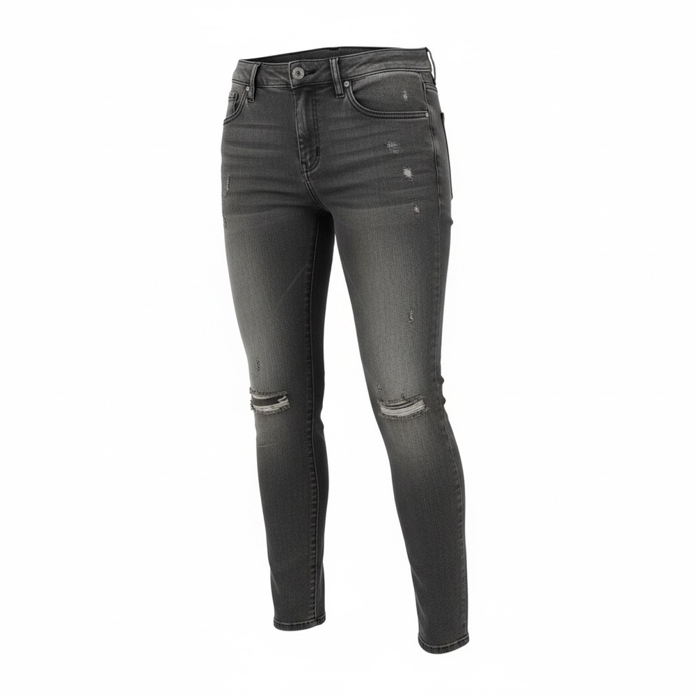 Express Dark Gray Skinny Jeans
